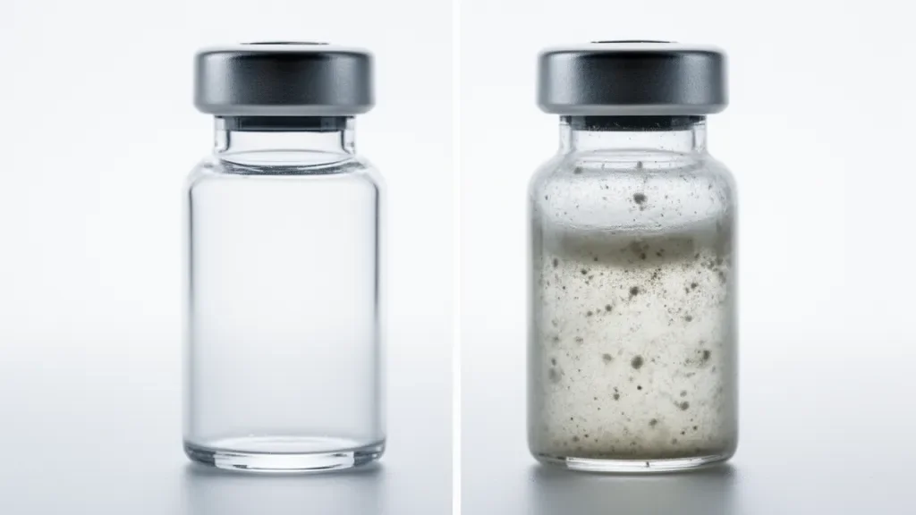 Cloudy Peptide Solution: When to Discard