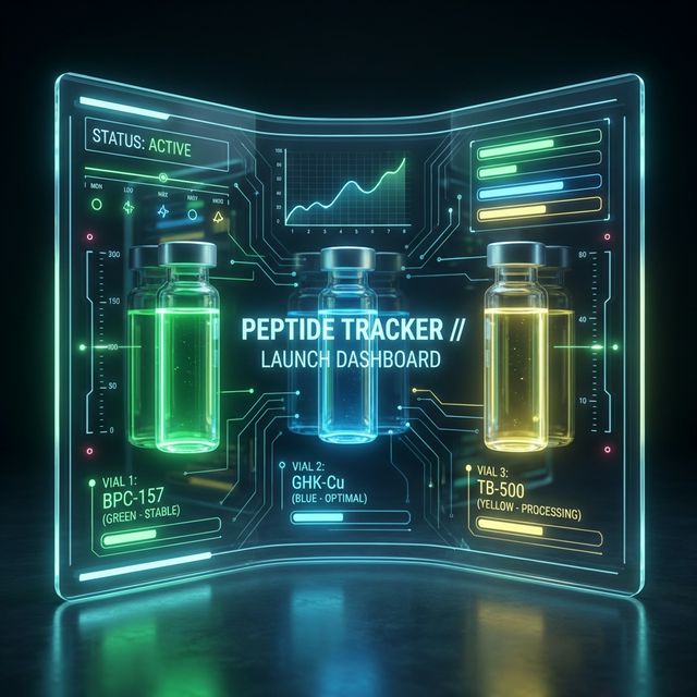 Multi-Vial Dashboard Launch: Track All Your Peptides in One Place