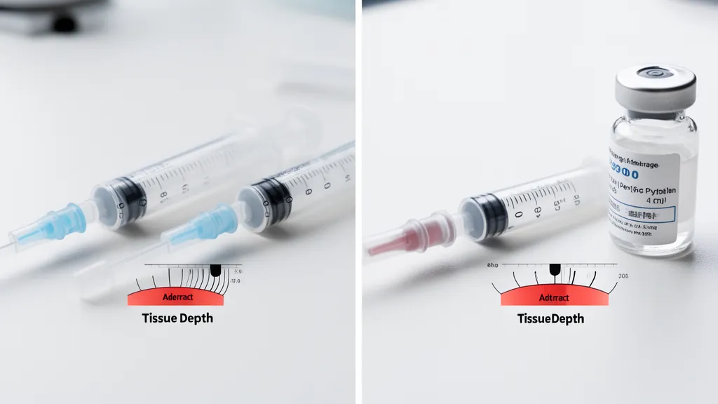 Subcutaneous vs Intramuscular Peptide Injection